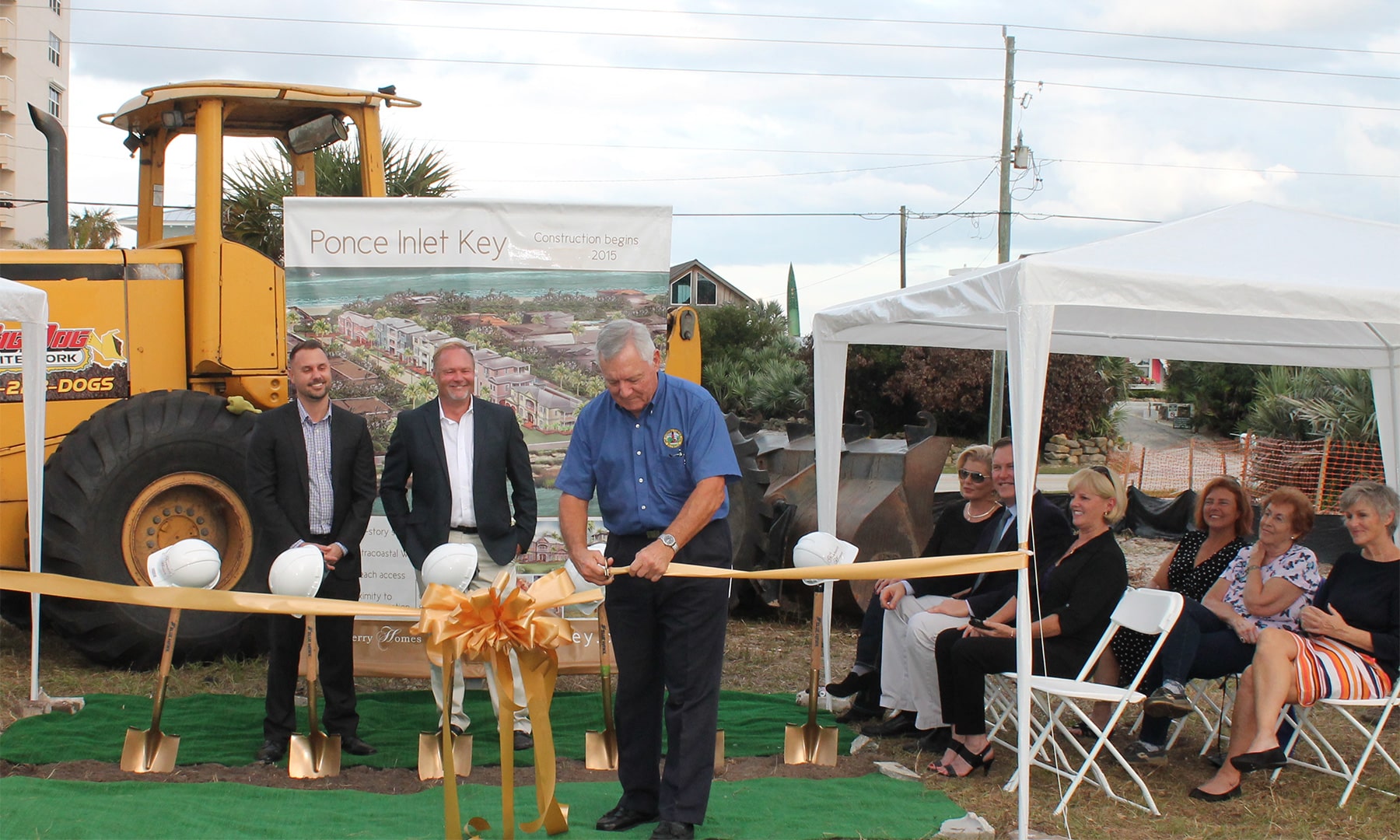Ponce Inlet Key ribbon cutting ceremony
